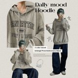 man bottom lettering hood