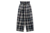ウーマンズクロスチェックパンツ / WOMANS CROSS CHECK PANTS_NAVY