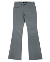 コーテッドバックスリットジーンズ / Coated Back Slit Jeans _ Grey