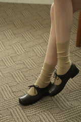 ボナリボンフラットシューズ / BONA RIBBON FLAT SHOES_3COLORS