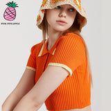 HENRY NECK CROPPED TOP