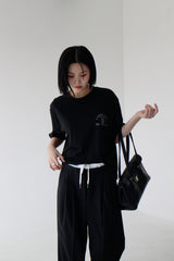オビカラーマッチングマルチスラックス/Obi Color Matching Multi Slacks (2color)