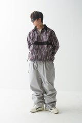 ロゴコットンスーパーワイドパンツ / BSR2223FWPT004 LOGO COTTON SUPER WIDE PANTS CEMENT GRAY