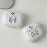 ピンク - スクエア ラビット AirPods ケース_マット