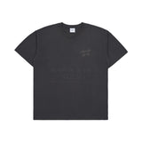 スクリプトロゴプリンティングショートスリーブTシャツ CHARCOAL