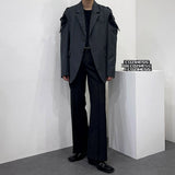 ラインブーツカットスラックス/[Unisex] Line Bootcut Slacks (2 colors)