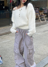ビンテージピグメントカーゴワイドパンツ / vintage pigment cargo wide pants