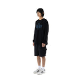メタルロゴスリーブ / METAL LOGO SLEEVE MSHLS003-BK