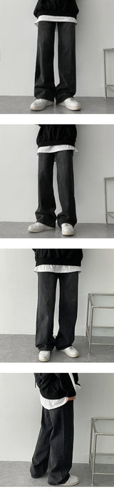ディープウォッシュドデニムパンツ / Oh, deep washed denim pants