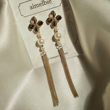 Longdrop Golden Flower Piercing