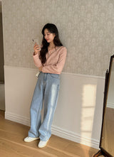[SHOPPERMADE] オシャレデニムパンツ