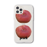 ピーチアイフォンケース(ソフトタイプ)/PEACH PHONE CASE (JELLY TYPE)