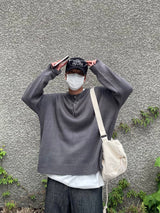 モカラウンドボタンニット/MOCA ROUND BUTTON KNIT(6COLOR)