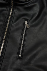 2ウェイレザートリッカージャケット/VENTIQUE Two Way Leather Tricker JK