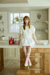FRILL SEE-THROUGH KNEE SOCKS