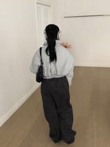 ビンピークロップショートパッディング