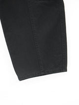 ローライズワイドパンツ/Low-rise black wide pants