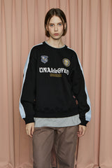 EMBLEM LOGO SWEATSHIRT / BLACK