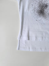 Unbalance sleeve Cut-out Supima cotton T-shirt (6599537197174)