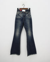 ラフブーツカットデニムパンツ / no.3005 Rough Bootcut Denim Pants (2color)