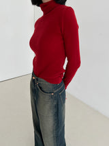 かhしみあウールポーラーニット / Cashmere wool polar knit (8color)