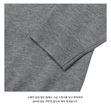 ローウォッシャブルボタンカラーニットウェア / Low Washable Button Collar Knitwear (9 colors)