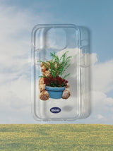 フラワーポットケース / flower pot bear case (jelly)