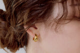 Water Drop One-touch Earrings (XL)