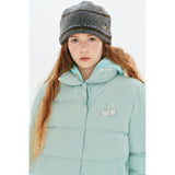 CHERRY BASIC DOWN JUMPER [LIGHT MINT]