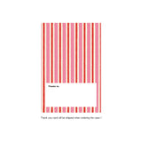 ピンクストライプケース / Pink stripe case(glossy)
