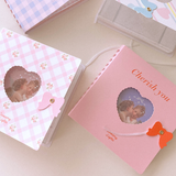 Heart pocket ♡ twin ring notebook