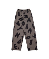 Pattern sweat pants ( CHARCOAL ) (6626182660214)