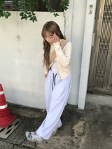 ハニーニットジップアップ