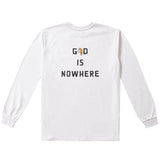 オーバーフィットレタリングロングスリーブT/OVERFIT LETTERING LONG-SLEEVED T-WHITE