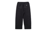 CABLE KNIT WIDE PANTS