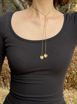 VALENTINA NECKLACE GOLD(silver+16K gold plated)
