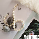 ベーシックフレッシュウォーターパールネックレス / BASIC FRESH WATER PEARL NECKLACE