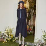 Pintuck Unblanced Chifon Dress (6681188171894)
