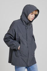 RIPSTOP 2WAY ZIP-UP JACKET [S.GREY] (6613804286070)