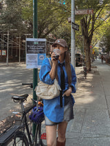 (UNISEX) ペッパーベーシックデイリーシャツ