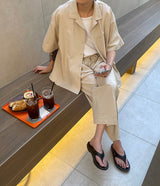 GR コルソンリネンシャツ / GR Colson Linen Shirt (3 colors)