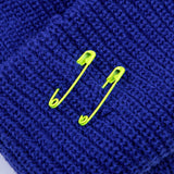 BBD Ripped Custom Long Beanie (Blue)