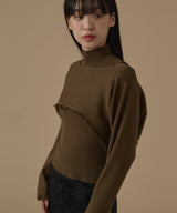 2WAY LAYRED KNIT SET