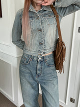 ミニデニムジャケット/no.3981 mini denim jacket