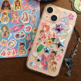 ハワイガールステッカー