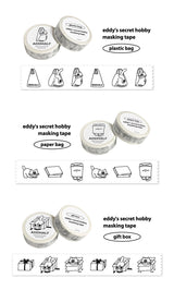 エディズシークレットホビーマスキングテープ / Eddy's Secret Hobby Masking tape (3TYPE)