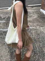 Hemish sleeveless top
