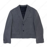 ミニマルクロップドジャケット/CR Minimal Cropped Jacket (5colors)