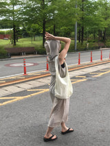 サークルロングワンピース