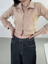 ココ スパン ジップアップ / Coco Span Zip Up (4color)